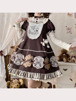 Chef Bear Sweet Lolita dress OP by Alice Girl (AGL75)